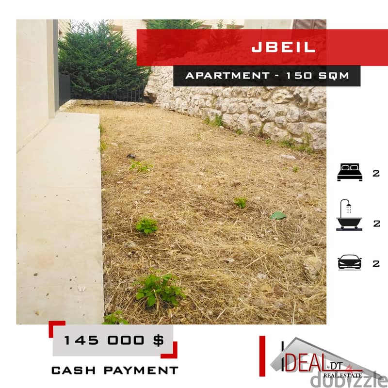 Apartment for sale in jbeil 150 SQM REF#JH17203 0