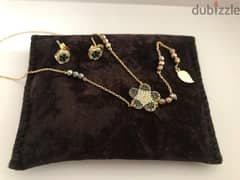 Zougaib & Co Necklace and earrings 18K Gold