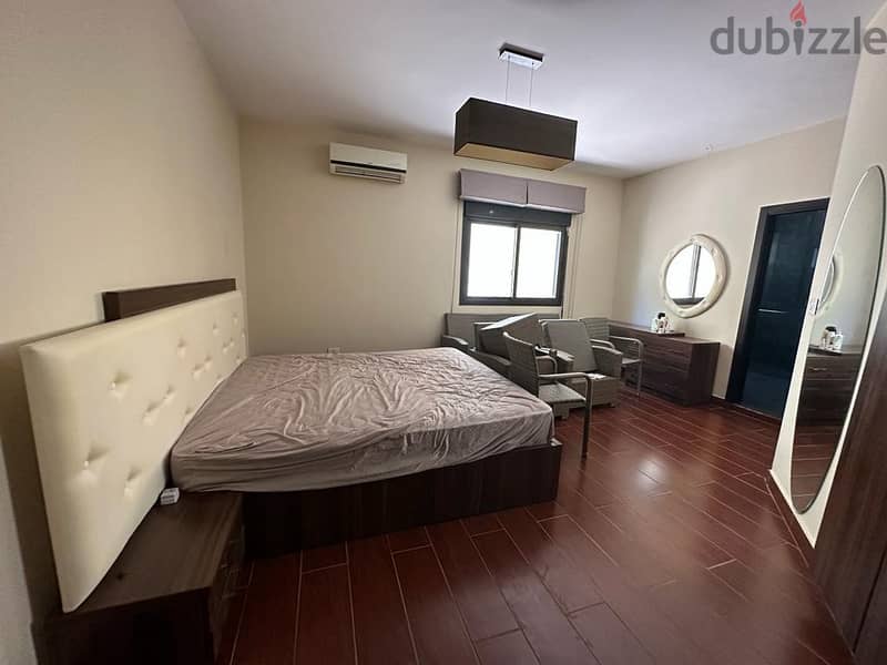160 Sqm | Fully Furnished Apartment For Sale In Zalka with Terrace 11