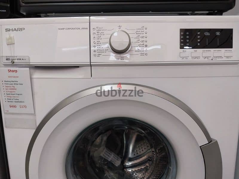 Sharp washer 7Kg غسالة شارب 3