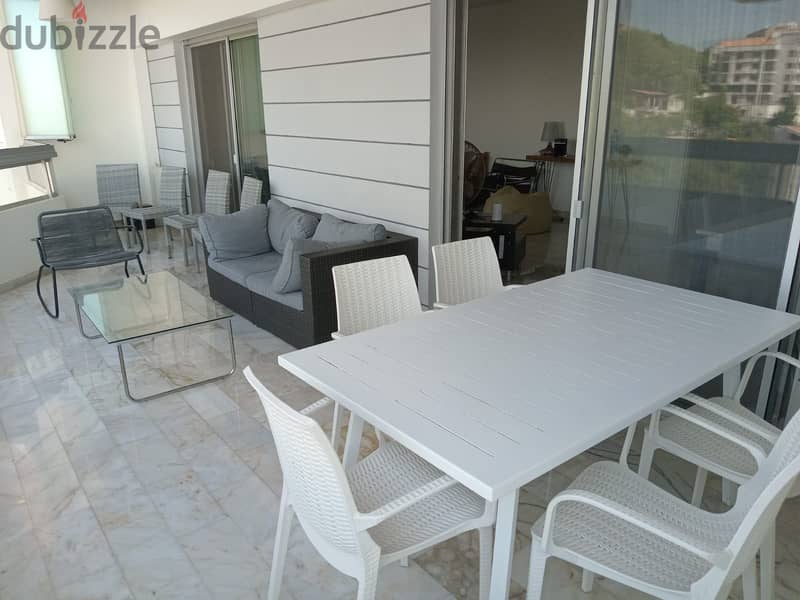 Sea And Beirut View Apartment For Sale In Beit Mery 0