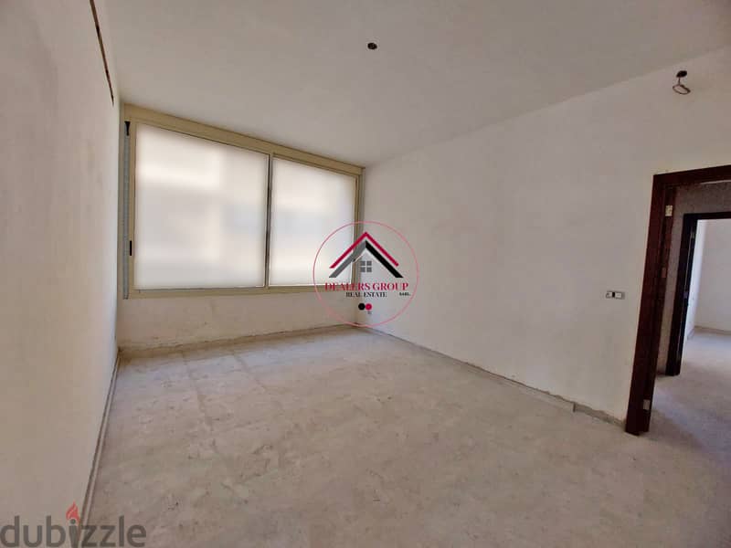 New Building ! Core and Shell Apartment for Sale in Jnah 2