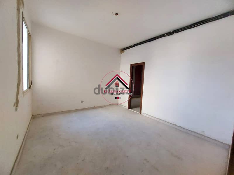 New Building ! Core and Shell Apartment for Sale in Jnah 4