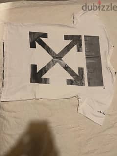 Offwhite authentic impressionism tshirt size M fits L 0