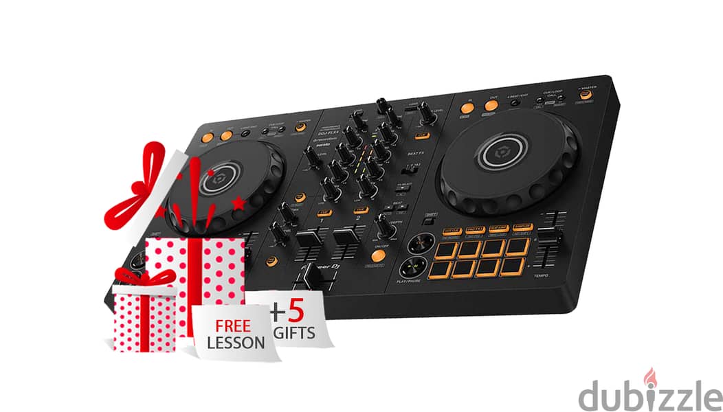 Pioneer DDJ-FLX4 DJ Set Controller For Serato & Rekordbox 7
