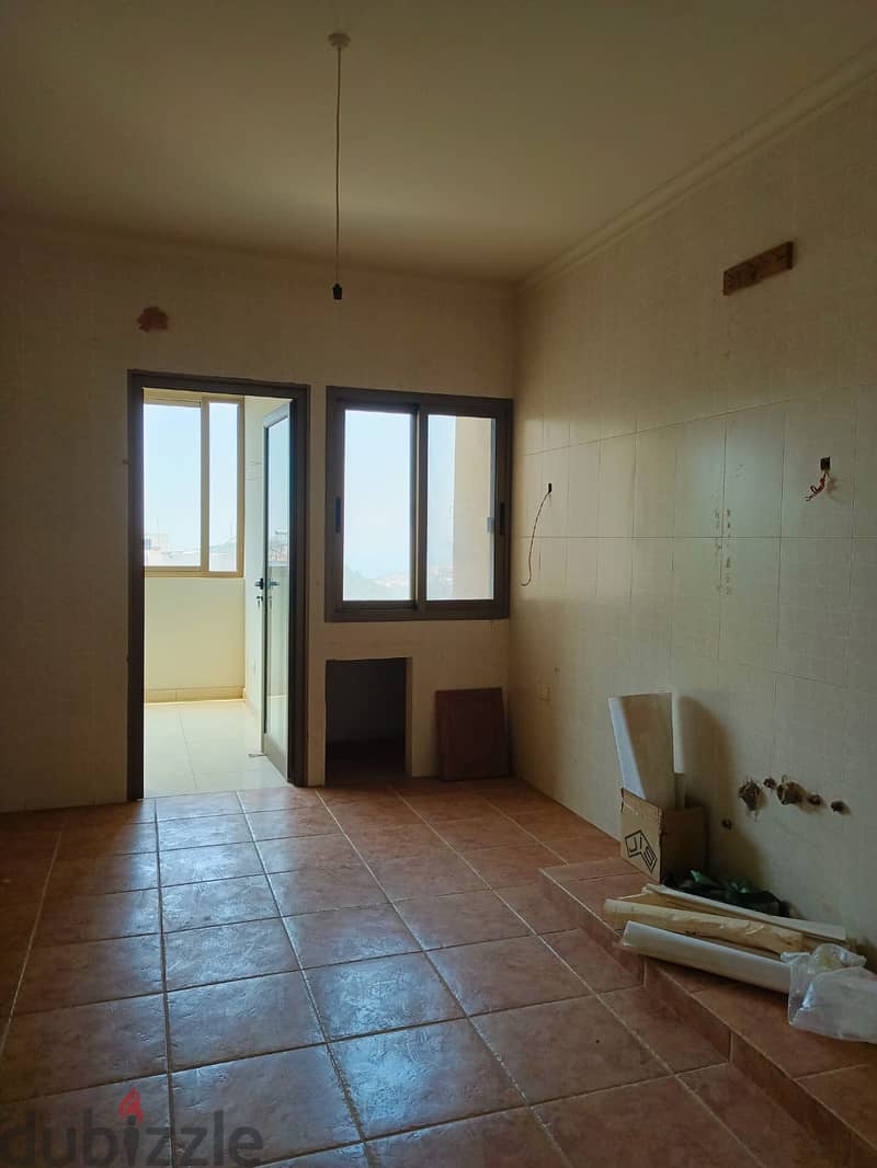 150m2 apartment having open sea view in a calm area for sale in Zikrit 3