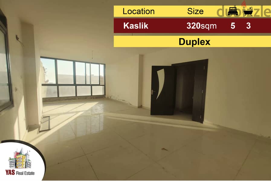 Kaslik 320m2 | Excellent Condition | Brand New | Panoramic View | ELS 0
