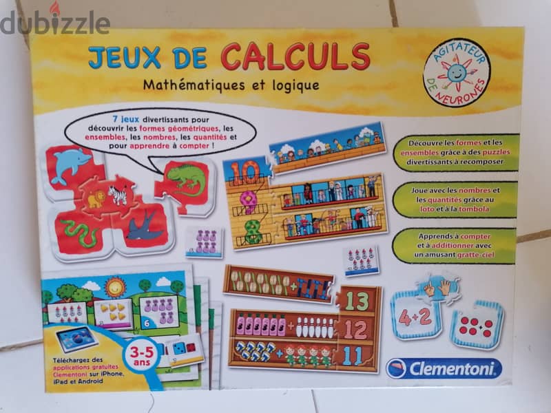 Jeux de calcul Clementoni 1