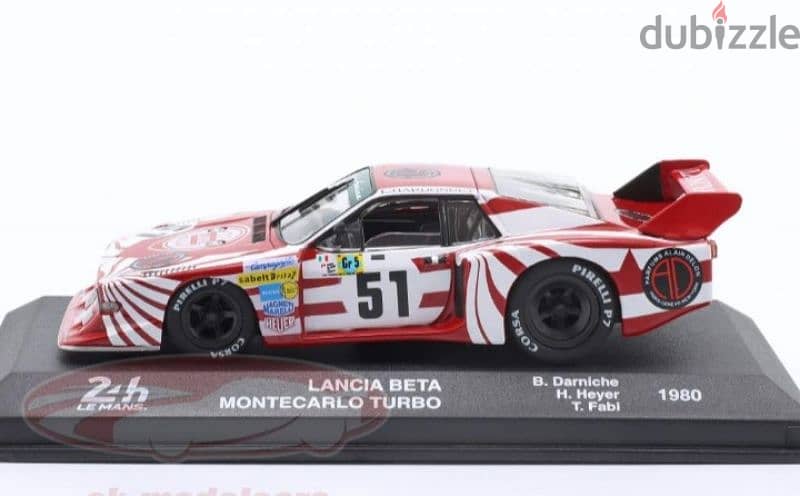 Lancia Beta Monte Carlo (24h Le Mans) diecast car model 1;43. 2