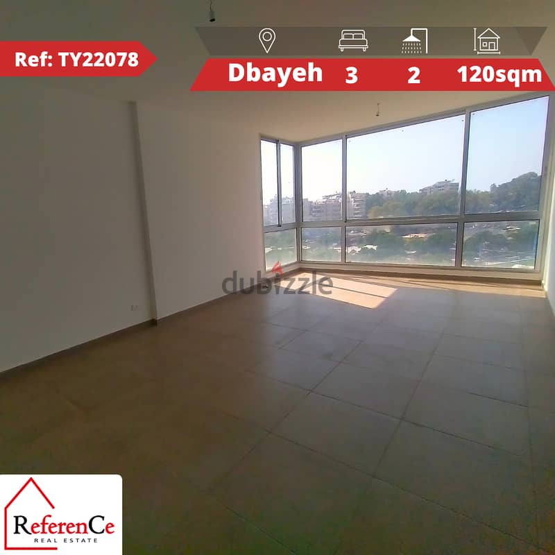 Brand new apartment in Dbaye شقة جديدة في ضبية 0