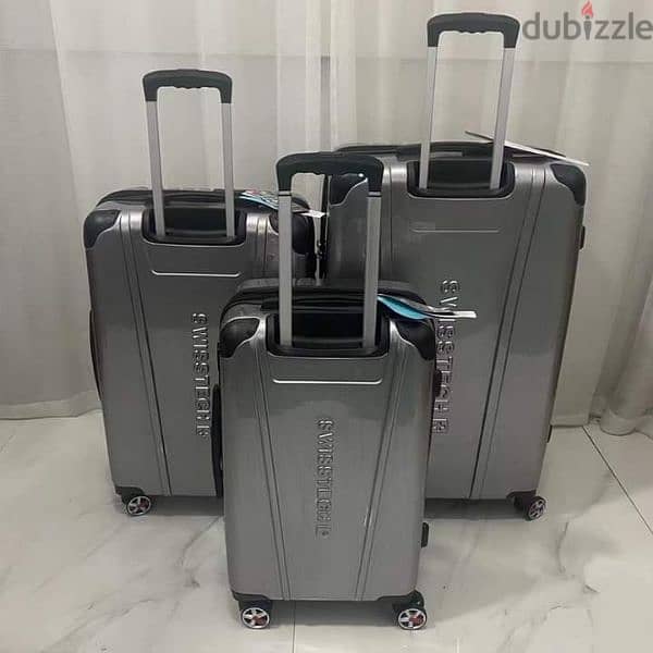 Swiss tech Made in Swiss unbreakable suitcase bags with warranty 0