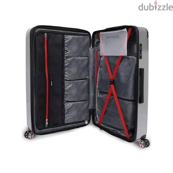Swiss tech Made in Swiss unbreakable suitcase bags with warranty 2