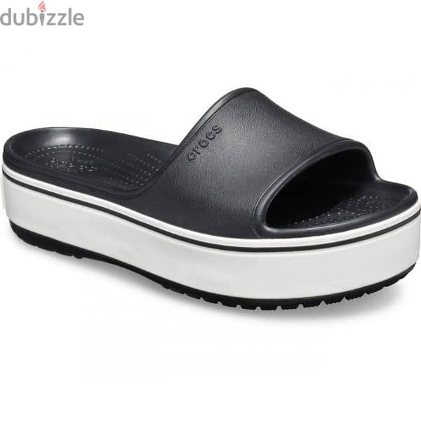 Crocs, Women'S Crocband Platform Slide Sandals Black

or pink 1