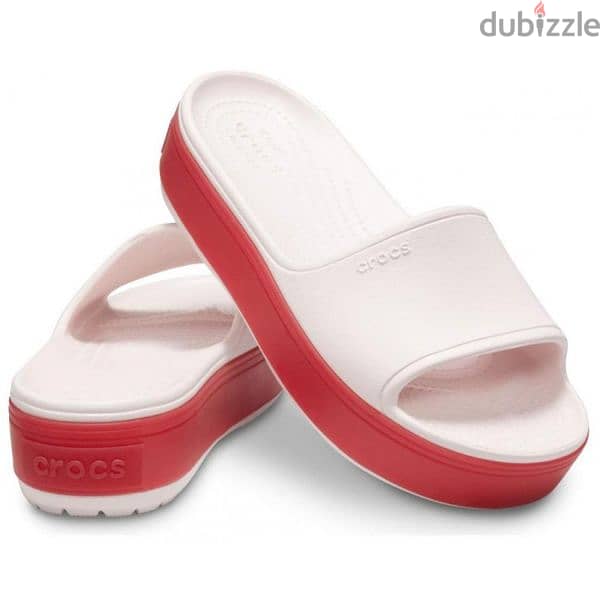 Crocs, Women'S Crocband Platform Slide Sandals Black

or pink 2
