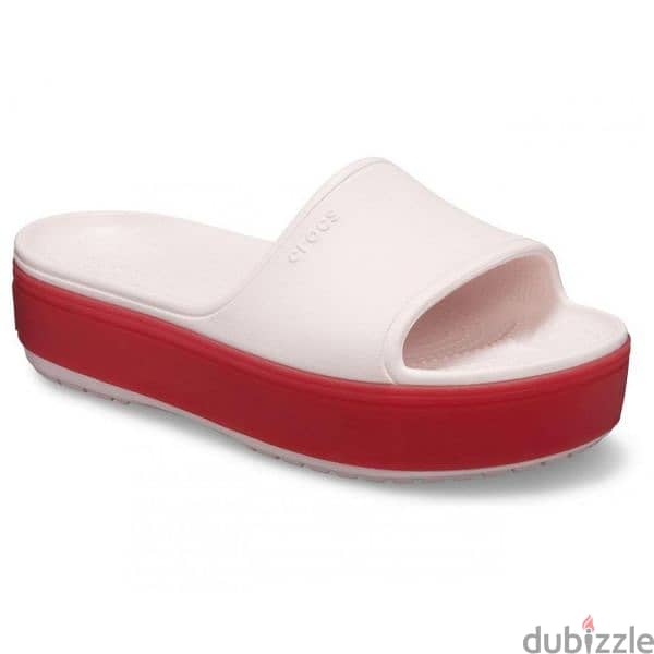 Crocs, Women'S Crocband Platform Slide Sandals Black

or pink 3