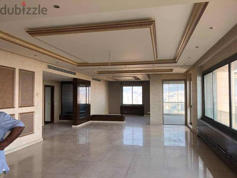 Luxurious fully decorated 400m2 apartment+city view for sale in Mathaf 2