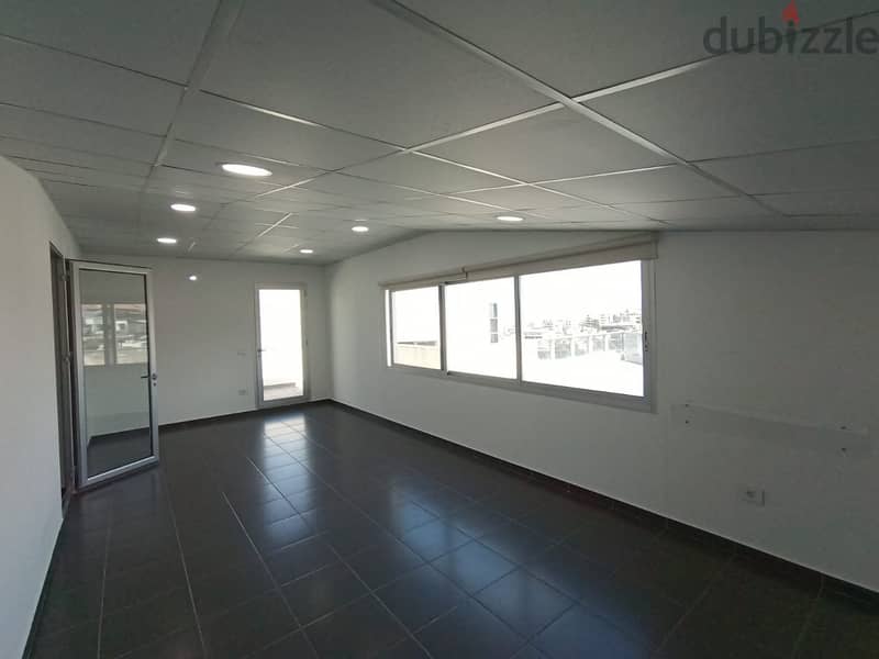 180m2 office+150m2 terrace in a PRIME LOCATION for rent in Hazmieh 3