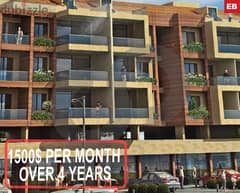 Apartment for sale in broumana installments over 4 years! REF#EB94173