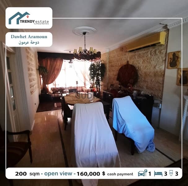 duplex for sale in dawhet aramoun دوبليكس للبيع في دوحة عرمون 6