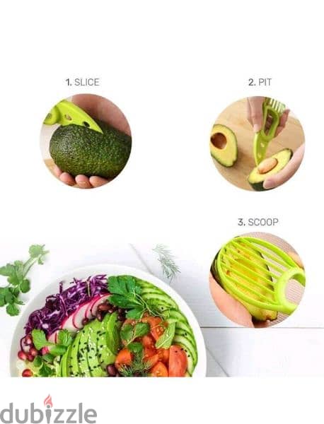 Avocado 3in1 peeler and slicer 5