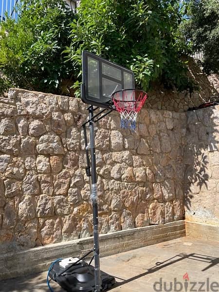 Adjustable Basketball hoop hydrolic system 3