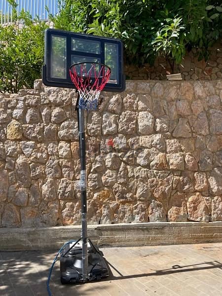 Adjustable Basketball hoop hydrolic system 4