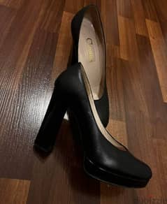 vrai cuire /classic high heels shoes 0