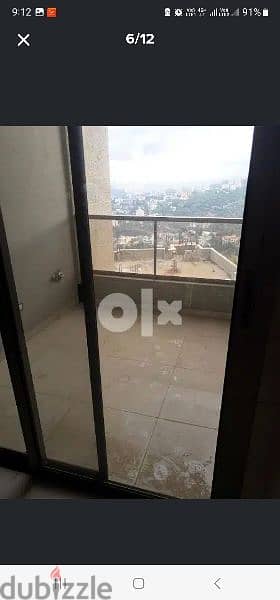 apartment for rent in aramoun (El Mounsi) with sea view and brand new 7