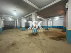 L12650-465 SQM Warehouse for Rent in Minet El Hosn, Down Town
