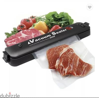 Vacuum And Sealing Machine, 10 Bags Included, 25x17cm