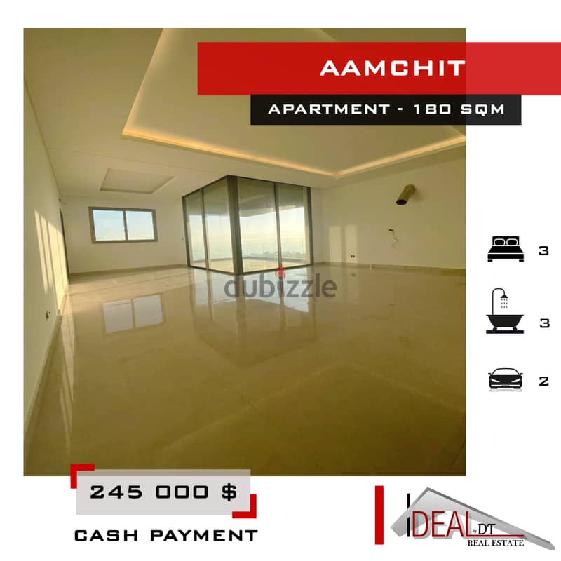 Apartment for sale in Aamchit 180 SQM REF#JH17206 0