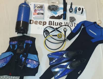 full diving equipment 12L alum . 650$