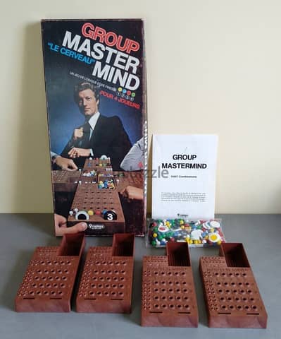 Group masterind vintage board game 4 players