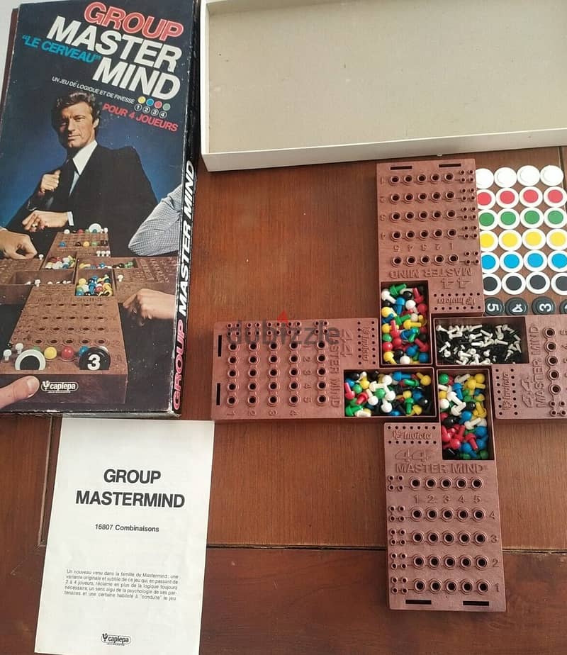 Group masterind vintage board game 4 players 1