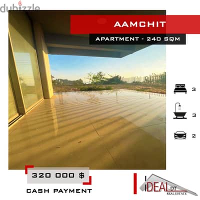 Apartment for sale in Aamchit شقة للبيع في عمشيت