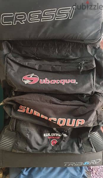 scuba diving bag