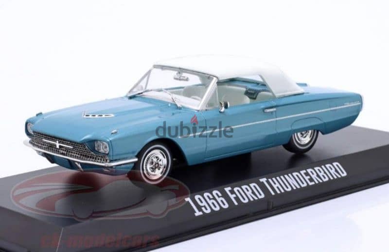 Ford Thunderbird '66 (Movie Thelma & Louise()) diecast car model 1;43. 1