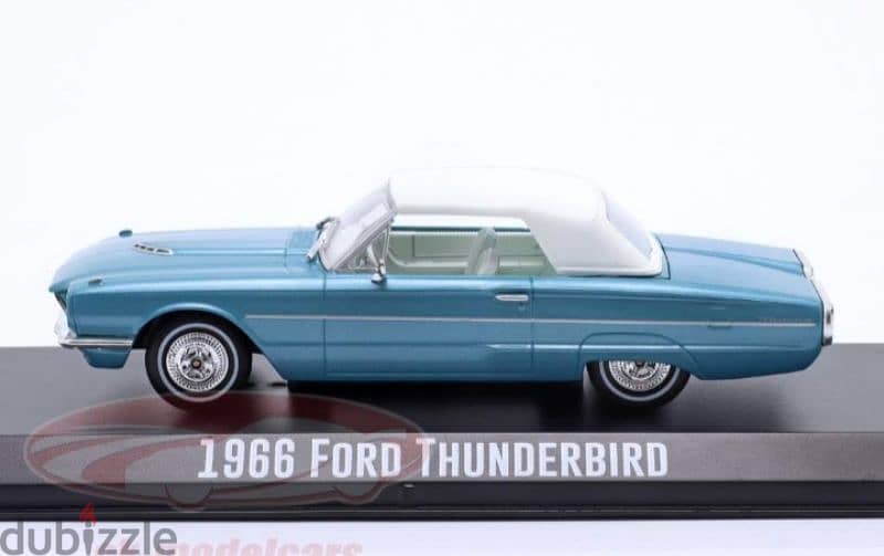 Ford Thunderbird '66 (Movie Thelma & Louise()) diecast car model 1;43. 2