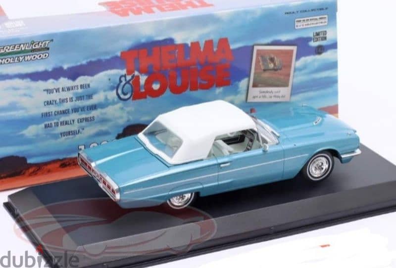 Ford Thunderbird '66 (Movie Thelma & Louise()) diecast car model 1;43. 4