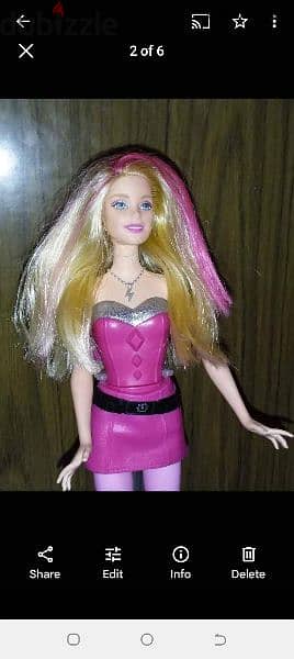PRINCESS POWER Barbie Mattel wearing Good doll flex legs without wings 6