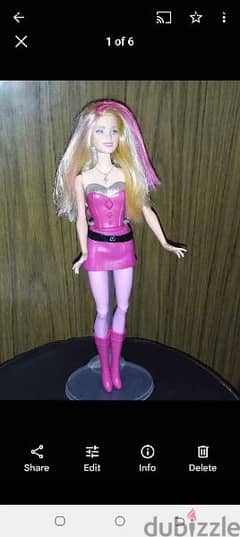 PRINCESS POWER Barbie Mattel wearing Good doll flex legs without wings