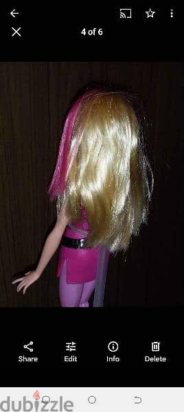 PRINCESS POWER Barbie Mattel wearing Good doll flex legs without wings 5