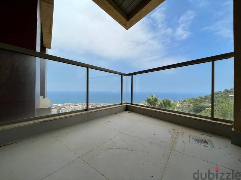 Decorated 336m2 apartment + mountain/sea view for sale in Adma 9