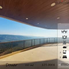 Douar | Huge Balcony | Breathtaking View | Brand New | 3 Bedrooms