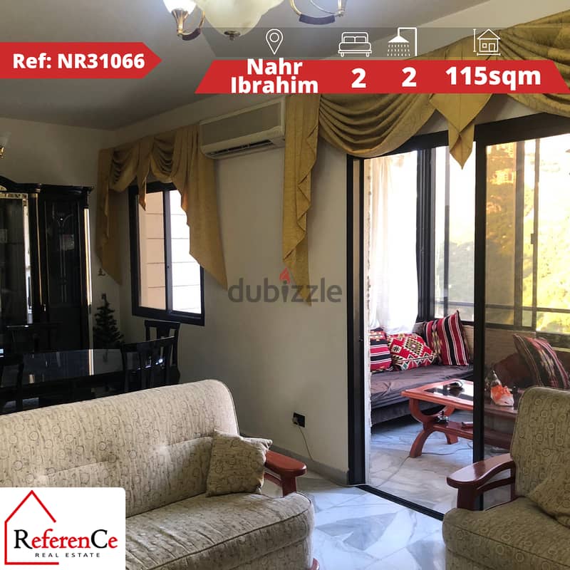 Good deal apartment in Nahr Ibrahim شقة بسعر جيد في نهر ابراهيم 0