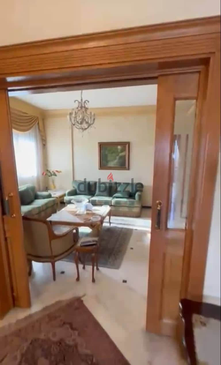 330 Sqm | Fully Decorated Apartment In Jnah | Beirut View 2
