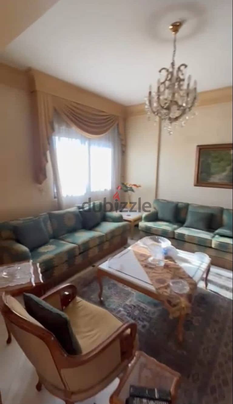 330 Sqm | Fully Decorated Apartment In Jnah | Beirut View 3