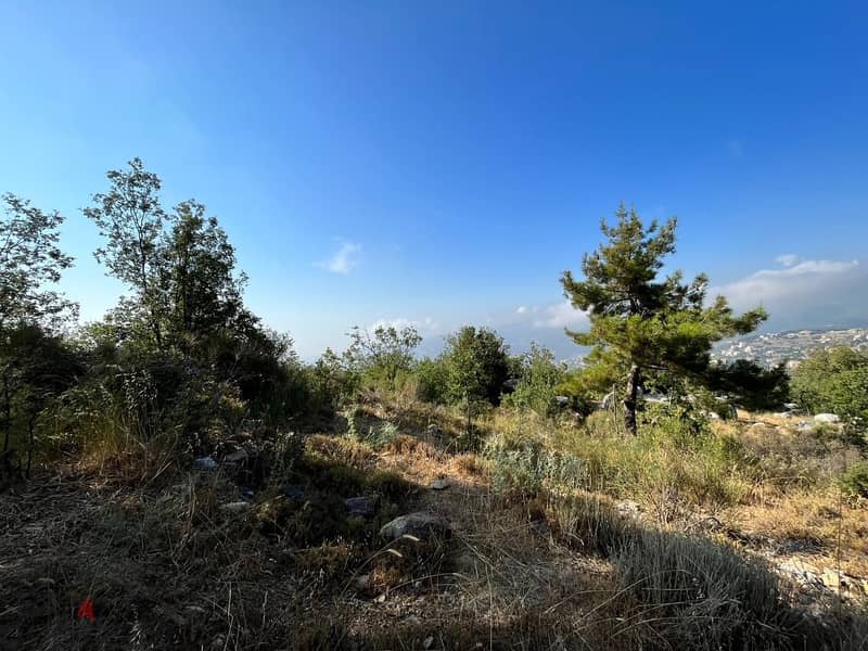 1295 Sqm | Land In Bikfaya / E| Douar | Panoramic Mountain View 3