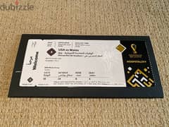 USA vs Wales ticket collectible ticket world cup 0