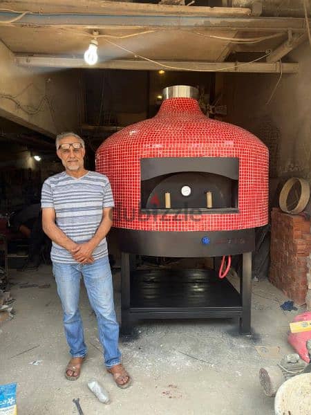 فرن بيتزا دوار rotary pizza oven 1